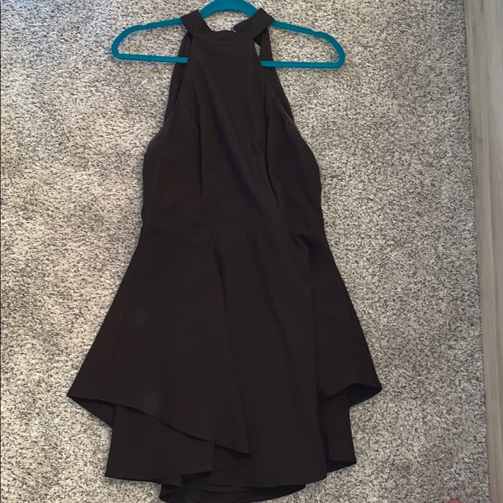 Black Backless backless Tobi dress